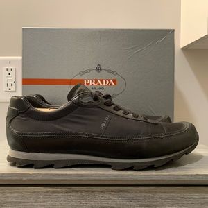 Prada Calzature Uomo Nylon Sneakers